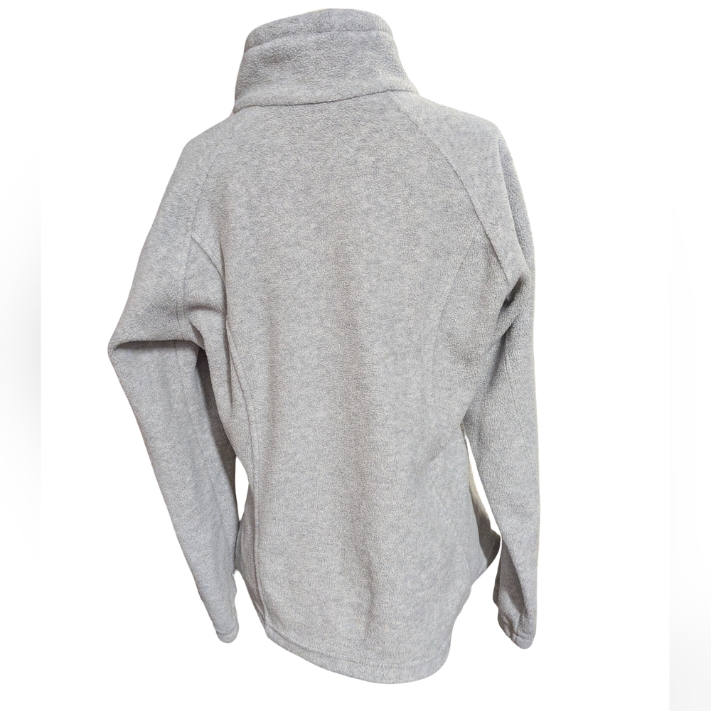 Columbia Gray Full-Zip Fleece Jacket - Picture 2 of 3
